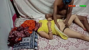 Indian hot maid fucking with owner elder son  - BENGALI XXX COUPLE